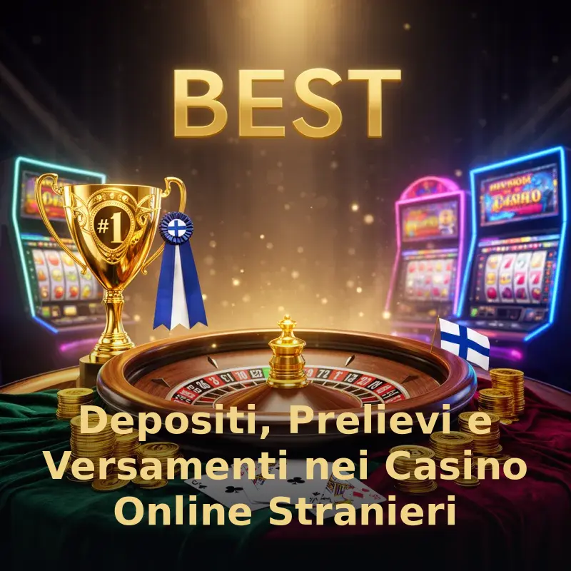 Depositi, Prelievi e Versamenti nei Casino Online Stranieri