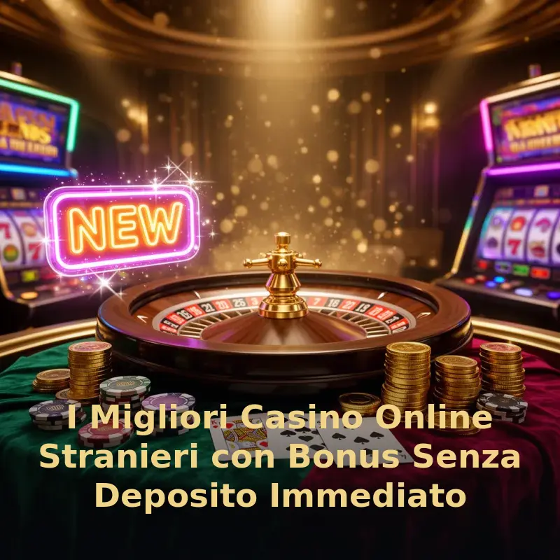 I Migliori Casino Online Stranieri con Bonus Senza Deposito Immediato